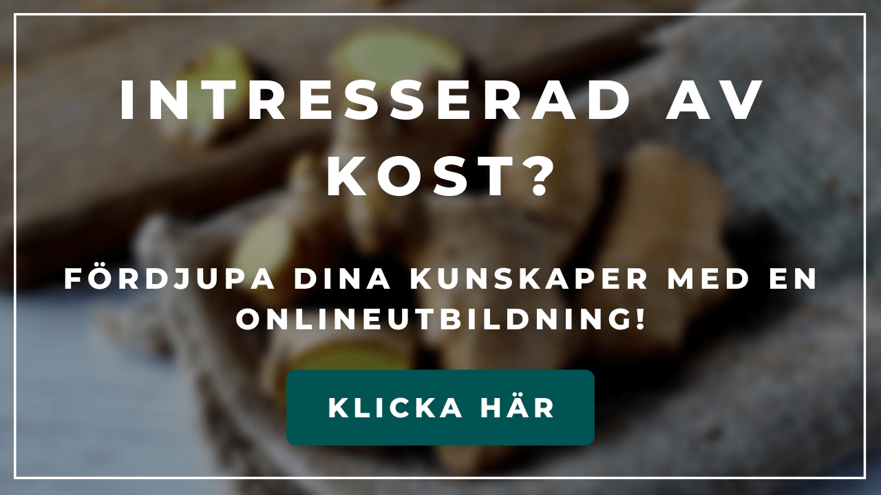 Onlineutbildning kost