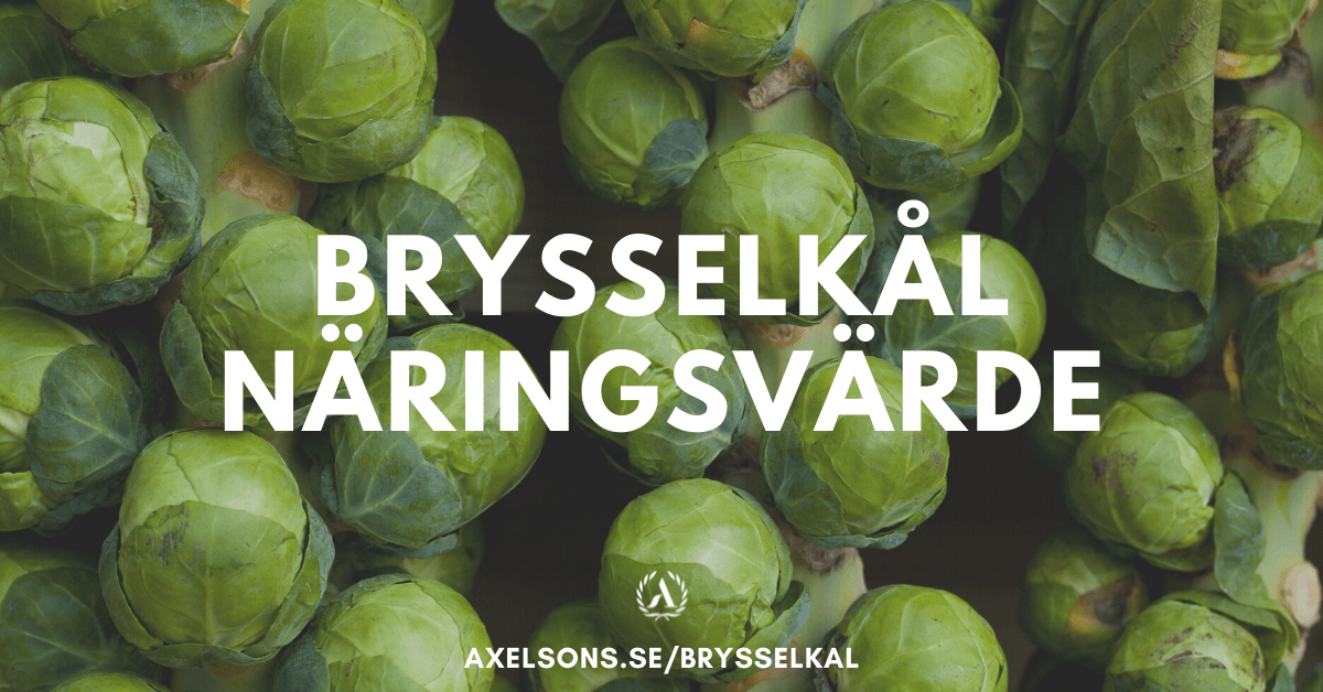 Brysselkål näringsvärde