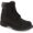 Black Nubuck Leather